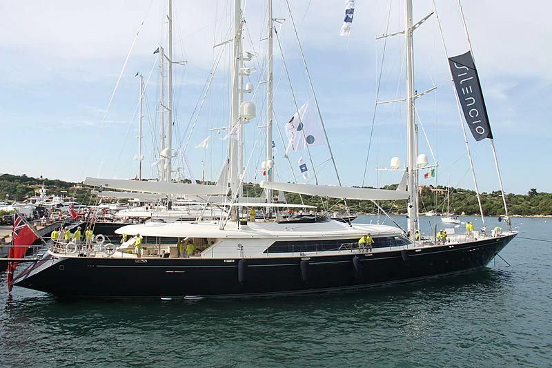 a boat on the water aboard PERSEUS Yacht for Sale
