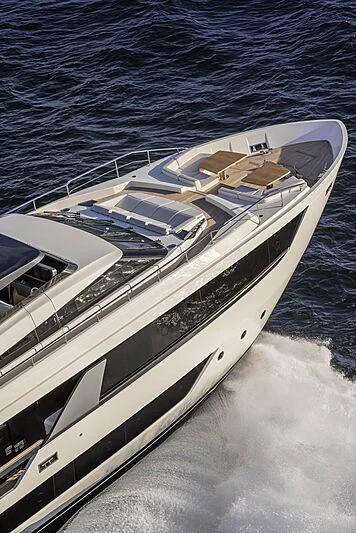 a boat on the water aboard EPIC Yacht for Sale