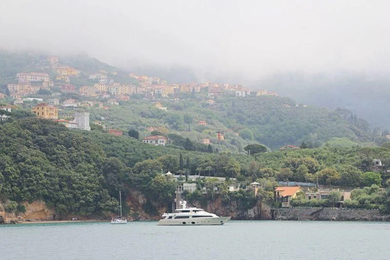 a boat on the water aboard MARIDAKI Yacht for Sale