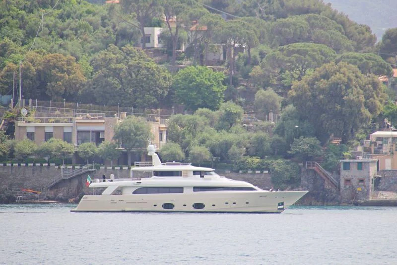 a boat on the water aboard MARIDAKI Yacht for Sale