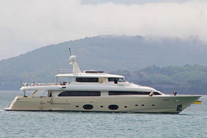 a boat in the water aboard MARIDAKI Yacht for Sale