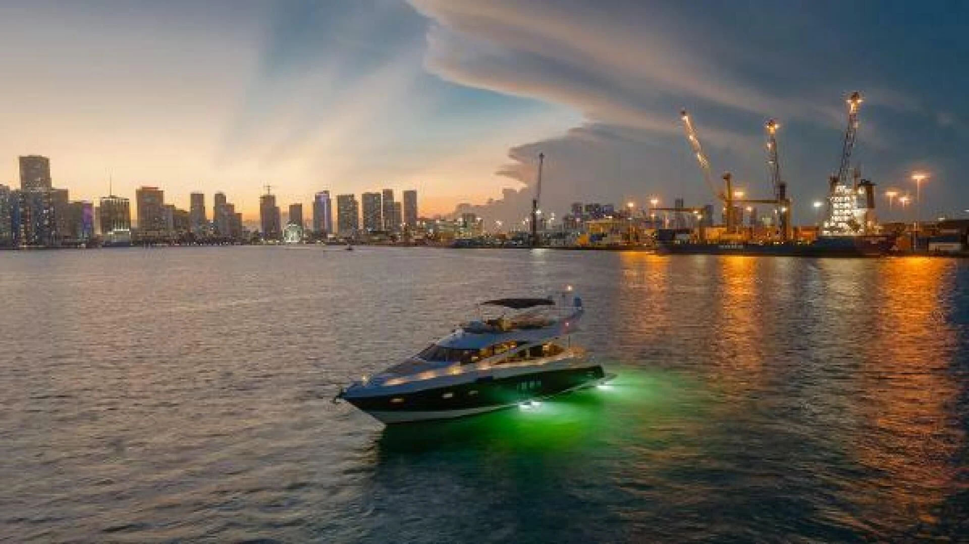 a boat on the water aboard TWINS Yacht for Sale