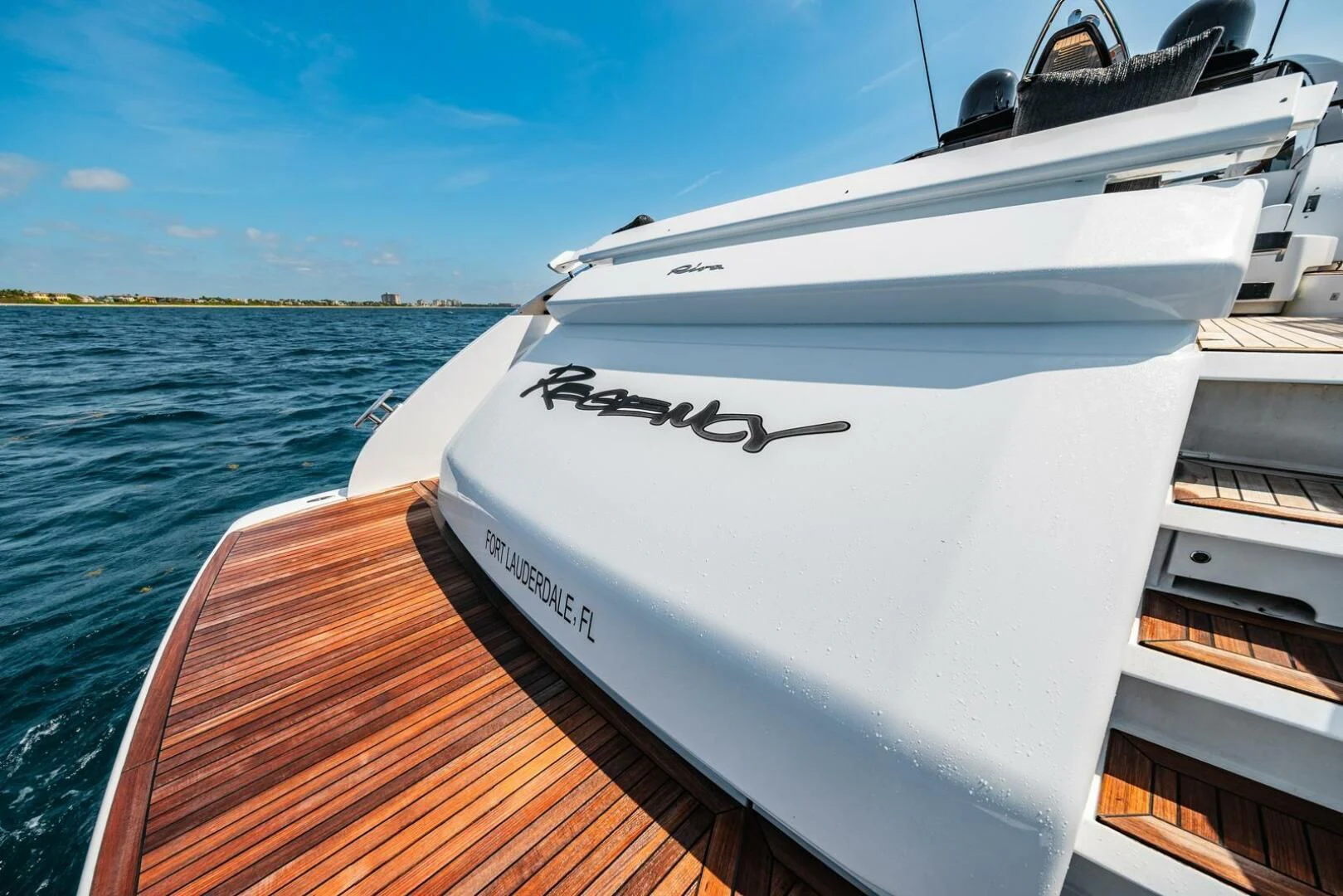 a boat on the water aboard REGENCY Yacht for Sale