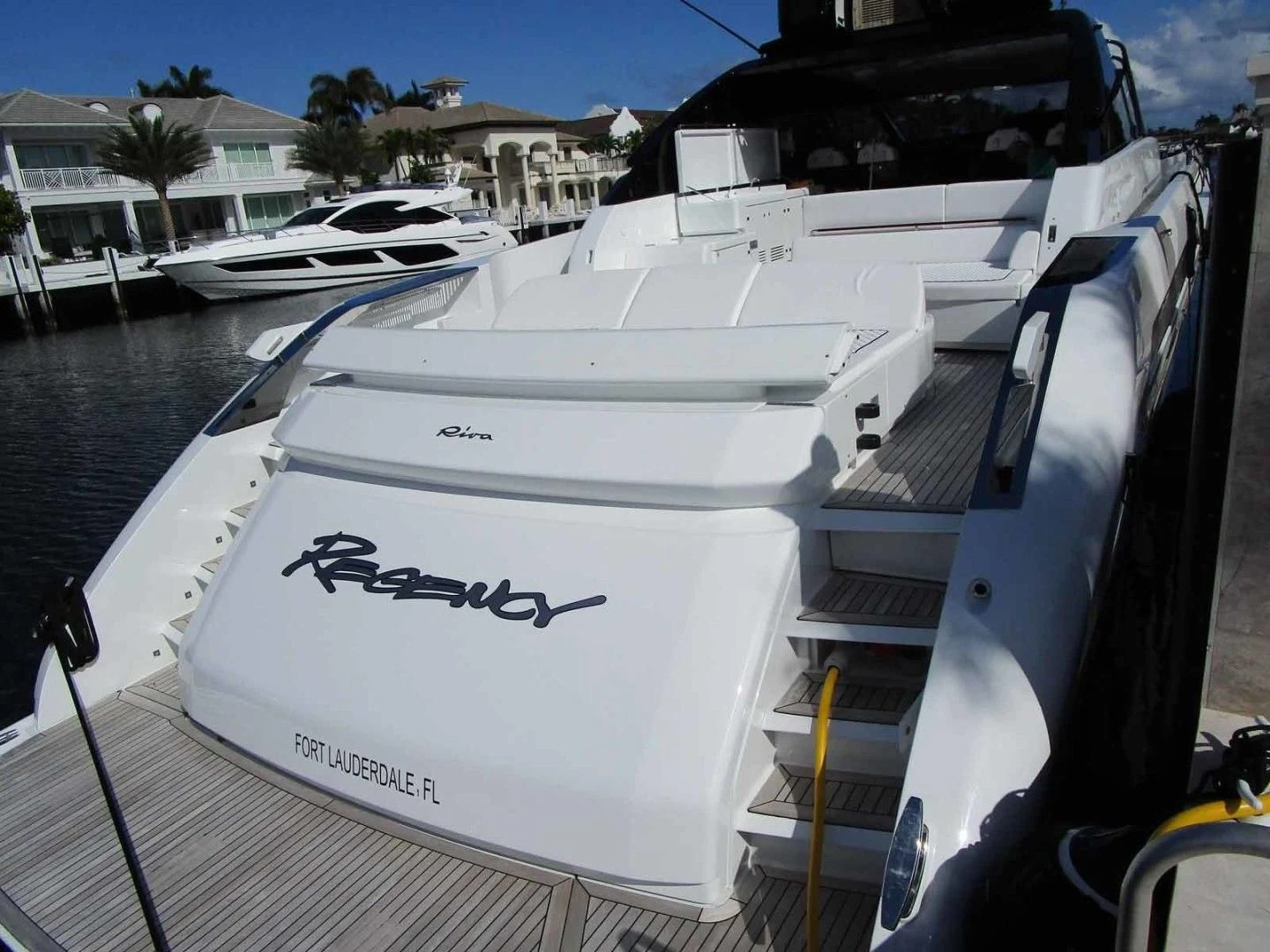 a boat on the water aboard REGENCY Yacht for Sale