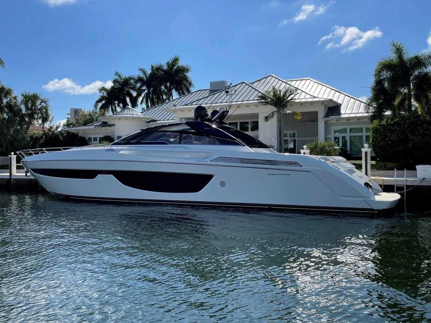a boat on the water aboard REGENCY Yacht for Sale
