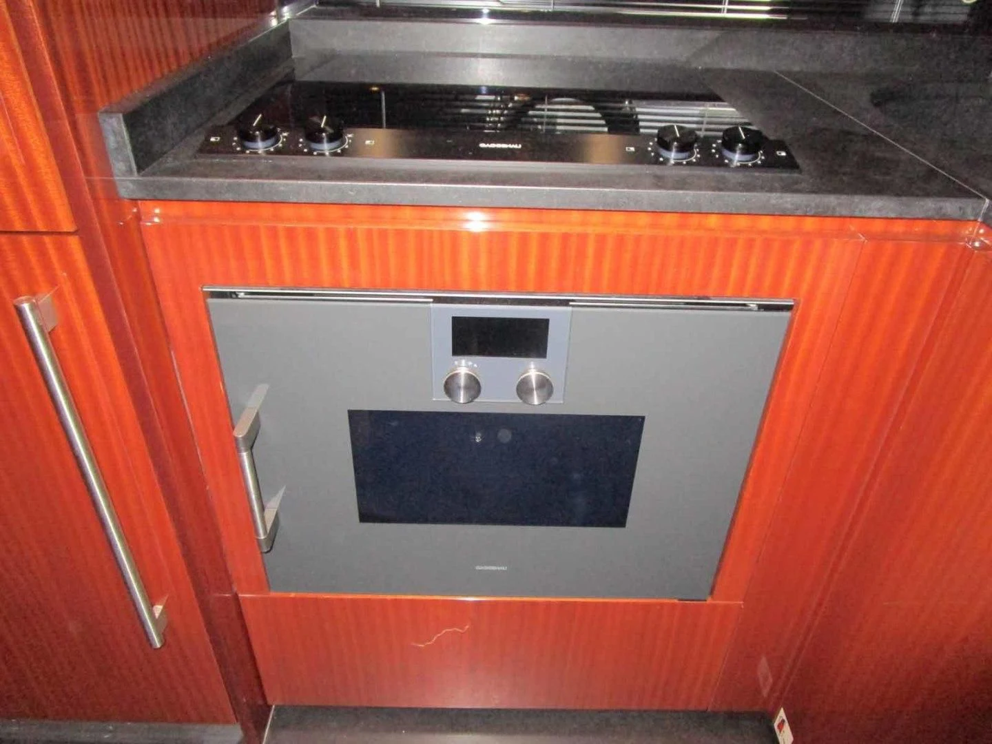 a stove with a vent aboard REGENCY Yacht for Sale