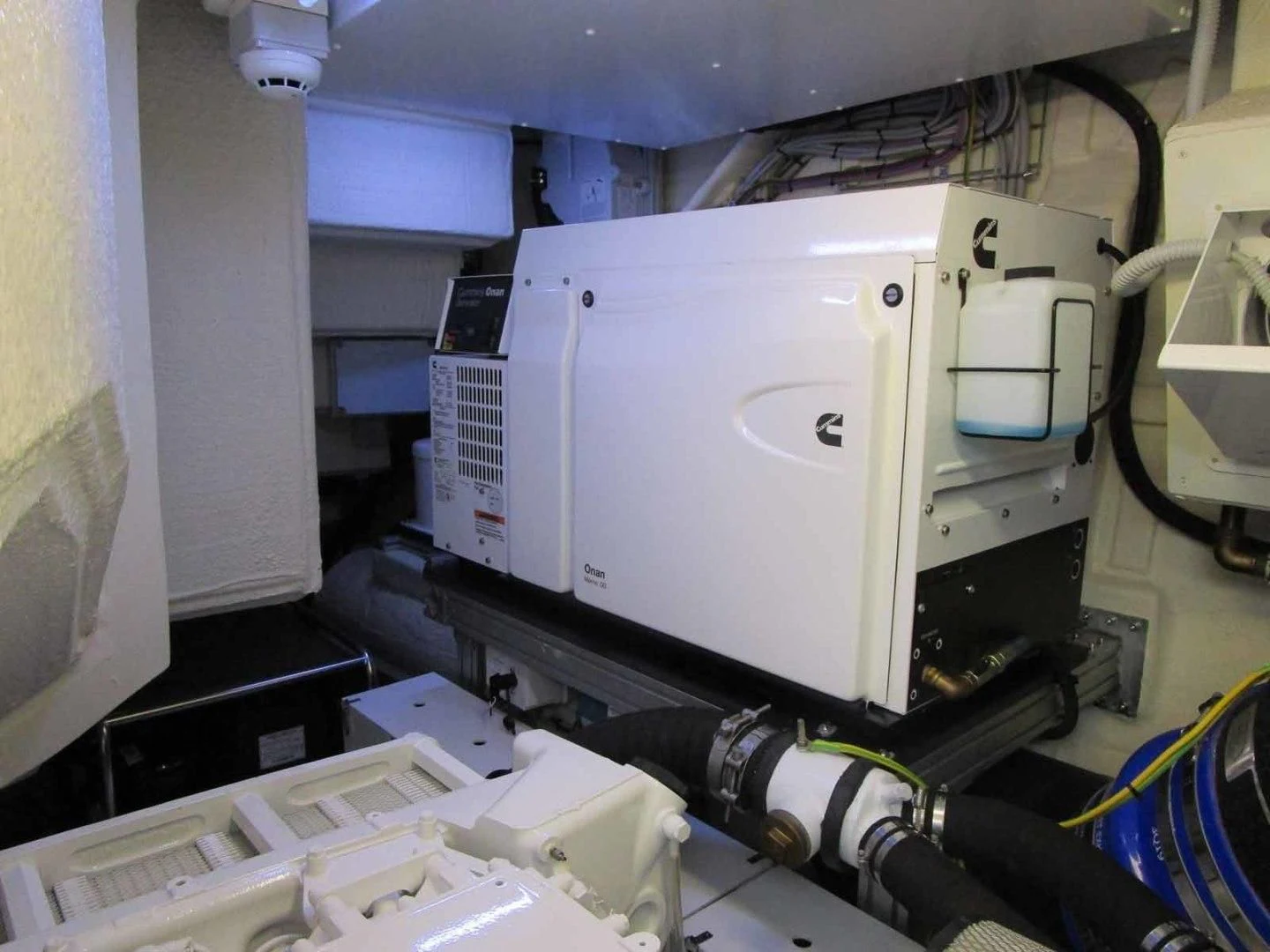 a machine with a large white object on top aboard REGENCY Yacht for Sale