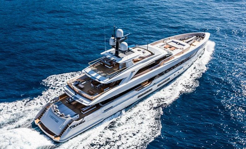 a ship on the water aboard PROJECT REVOLUTION Yacht for Sale