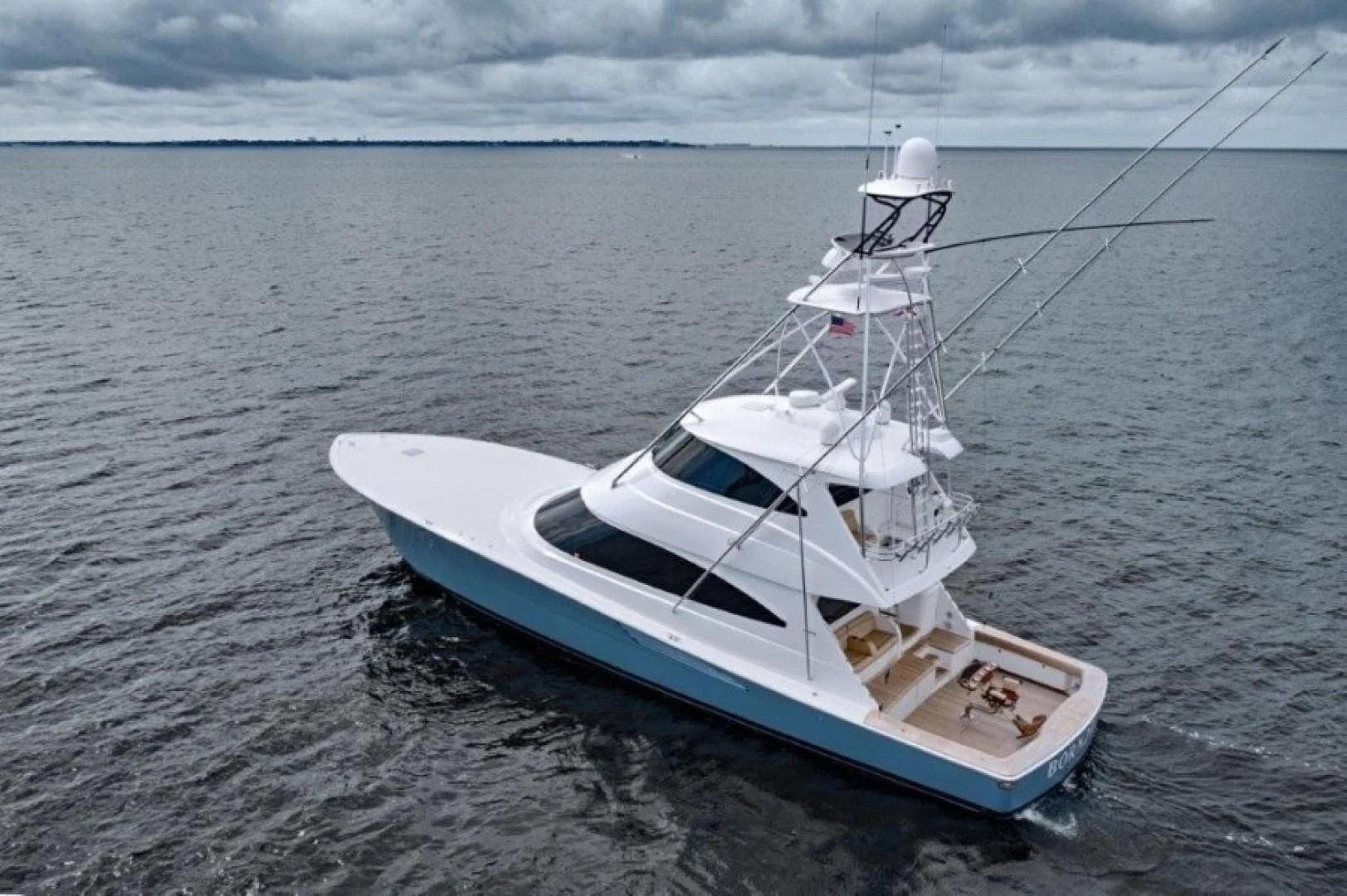 a boat in the water aboard REEL GOOD TIME Yacht for Sale