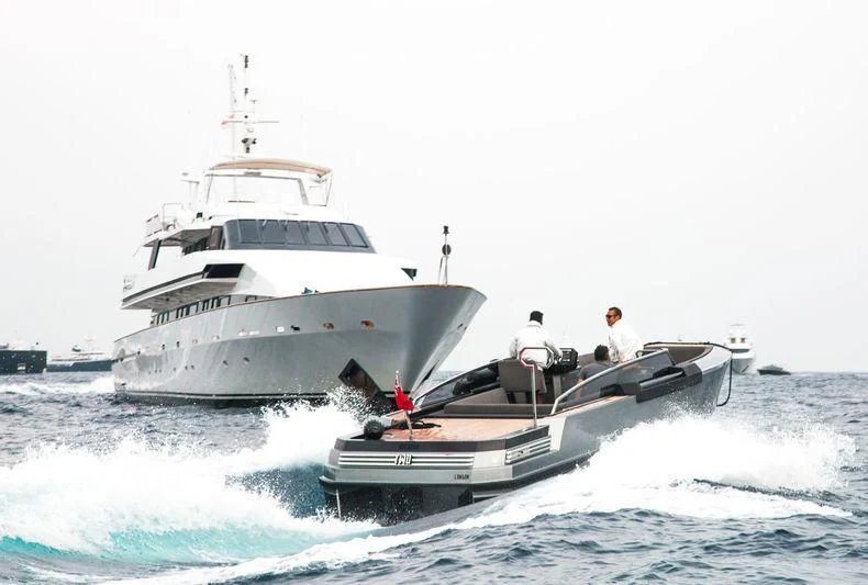 a couple of boats in the water aboard COSTA MAGNA Yacht for Sale