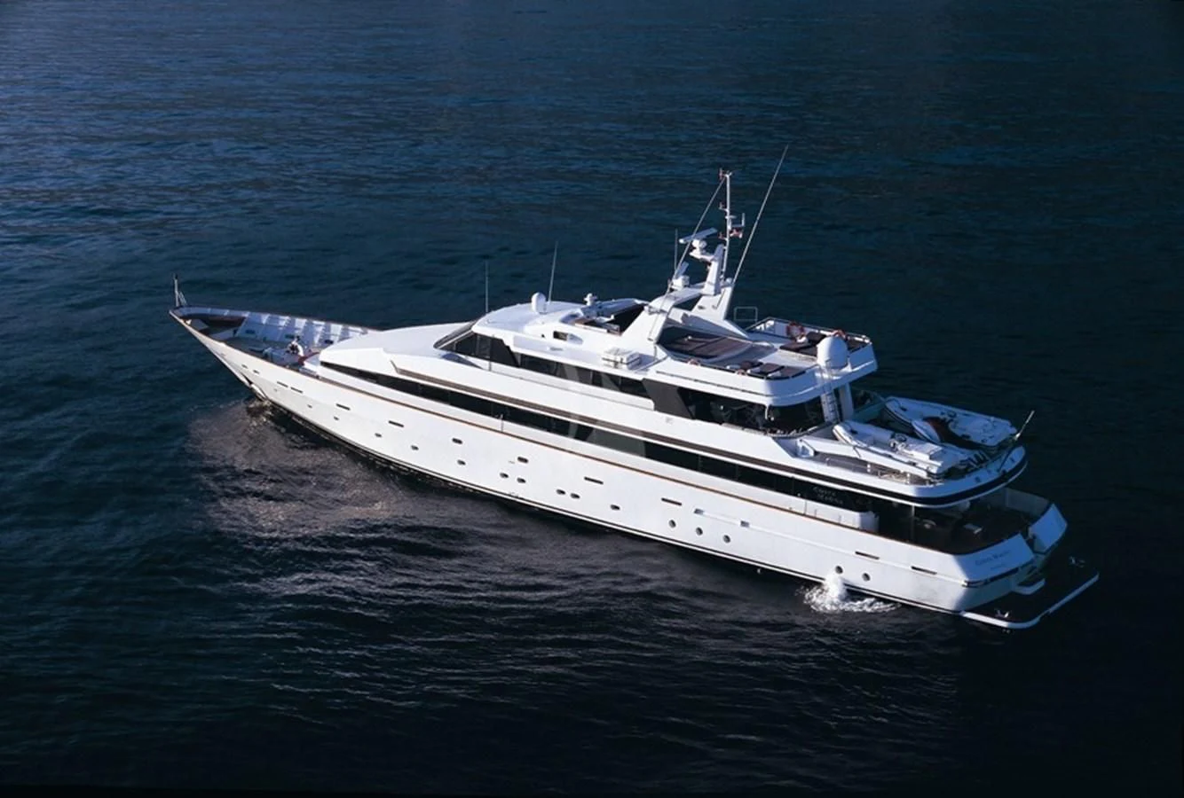 a boat in the water aboard COSTA MAGNA Yacht for Sale