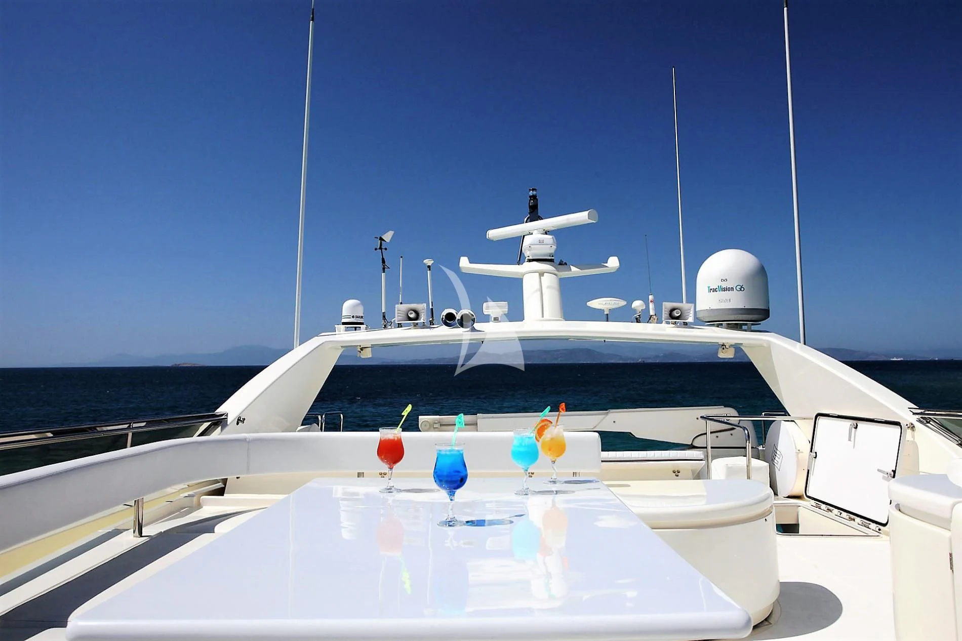 a boat on the water aboard KENTAVROS II Yacht for Charter