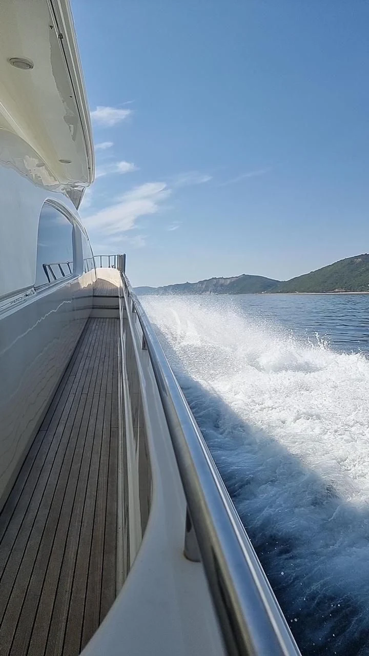 a boat on the water aboard KENTAVROS II Yacht for Charter