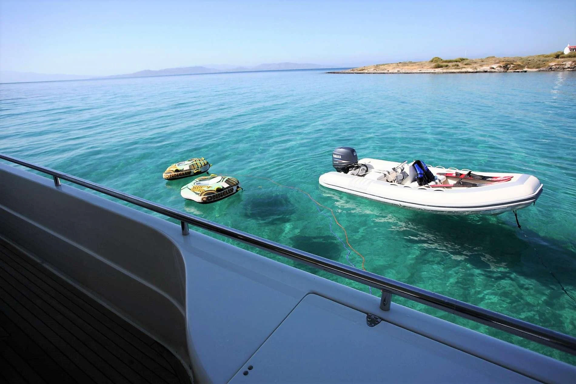 a boat on the water aboard KENTAVROS II Yacht for Charter