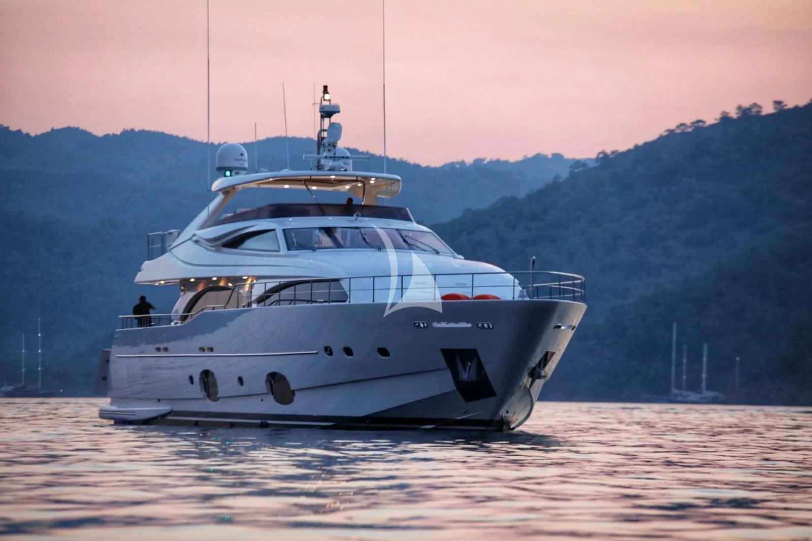 a boat on the water aboard FUNDA D Yacht for Sale