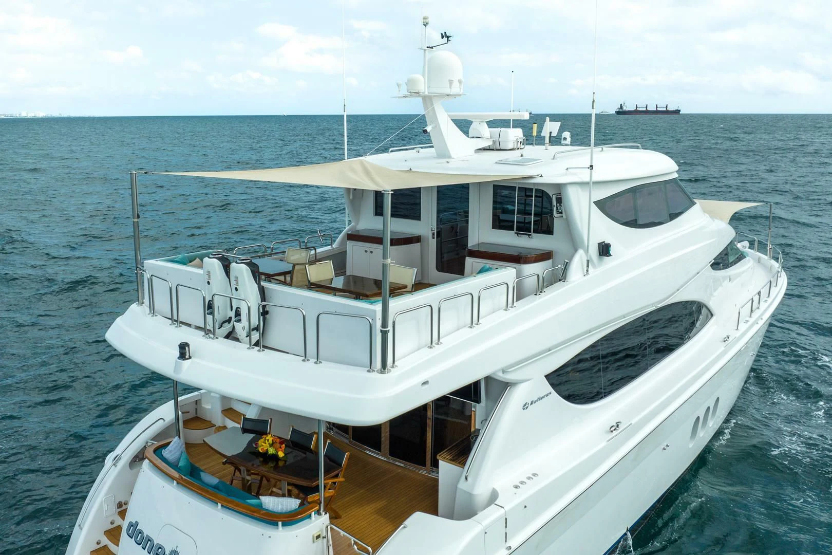 a boat on the water aboard RITZ SEA Yacht for Sale