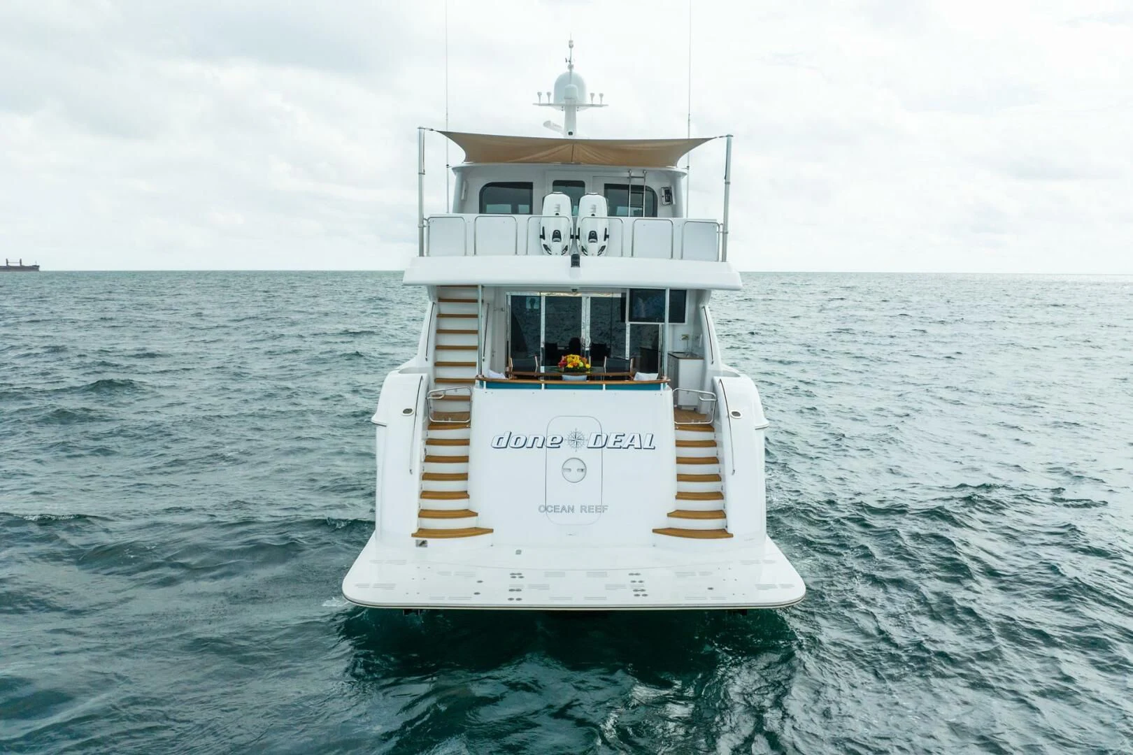 a boat in the water aboard RITZ SEA Yacht for Sale