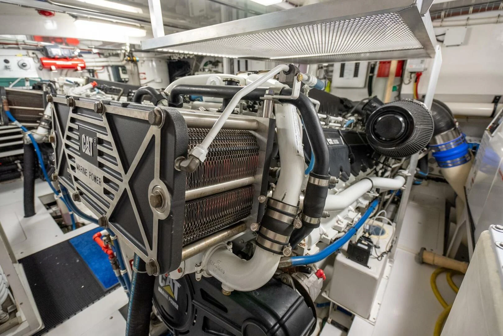 a machine with wires aboard RITZ SEA Yacht for Sale