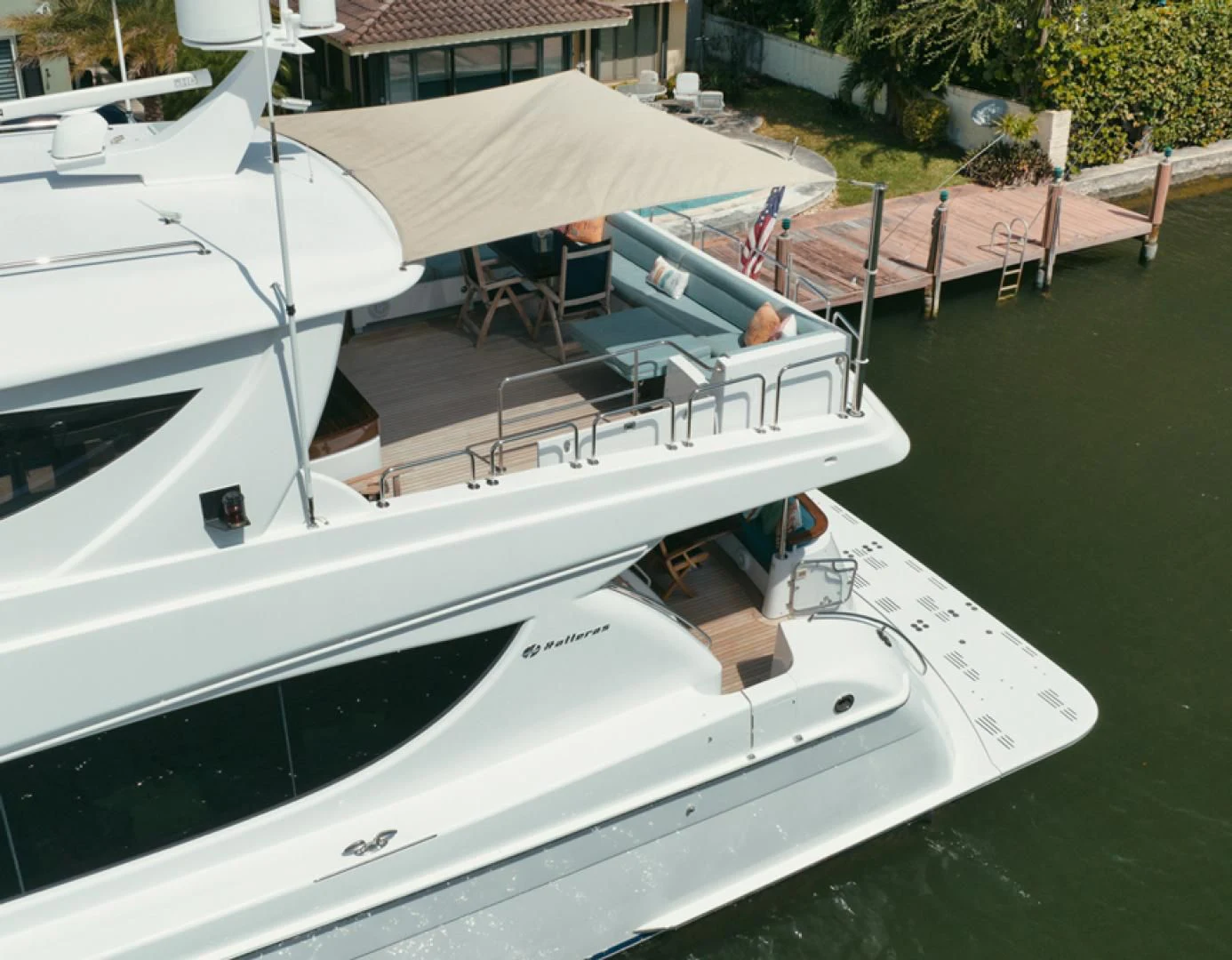 a boat on the water aboard RITZ SEA Yacht for Sale