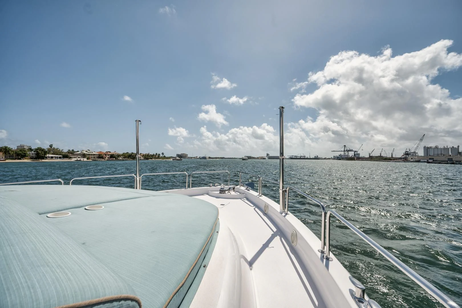 a boat on the water aboard RITZ SEA Yacht for Sale