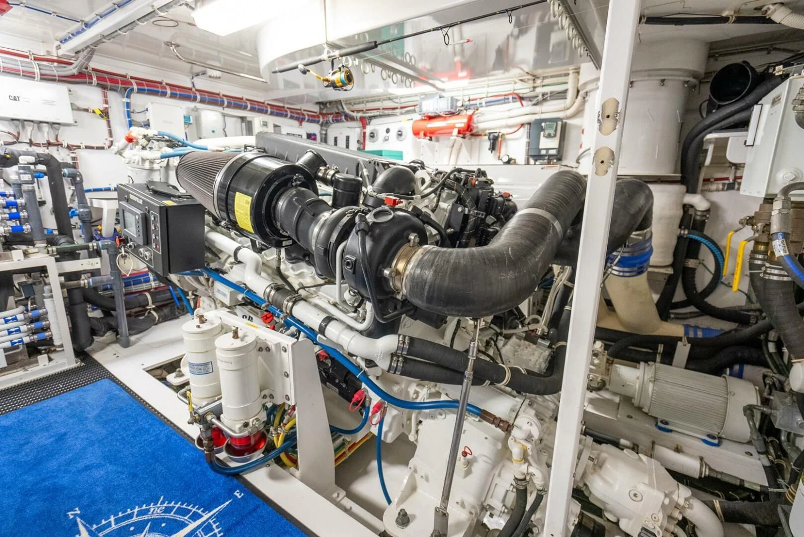 a machine with wires aboard RITZ SEA Yacht for Sale