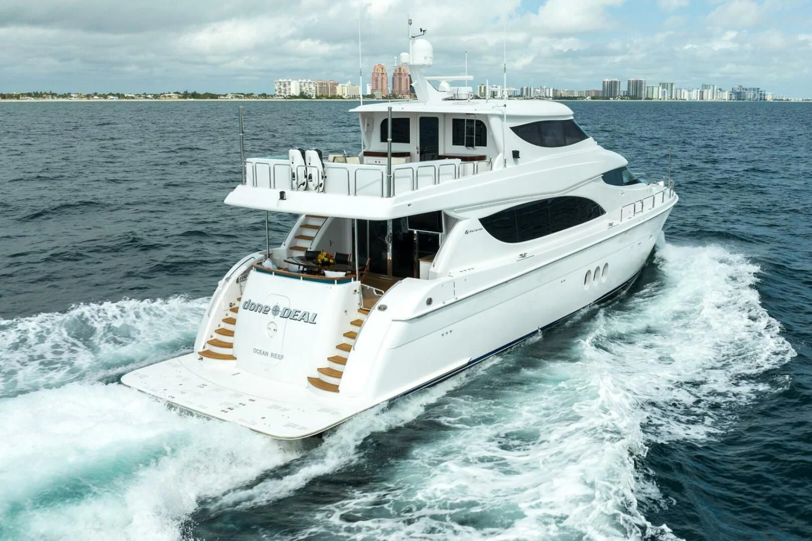 a boat on the water aboard RITZ SEA Yacht for Sale