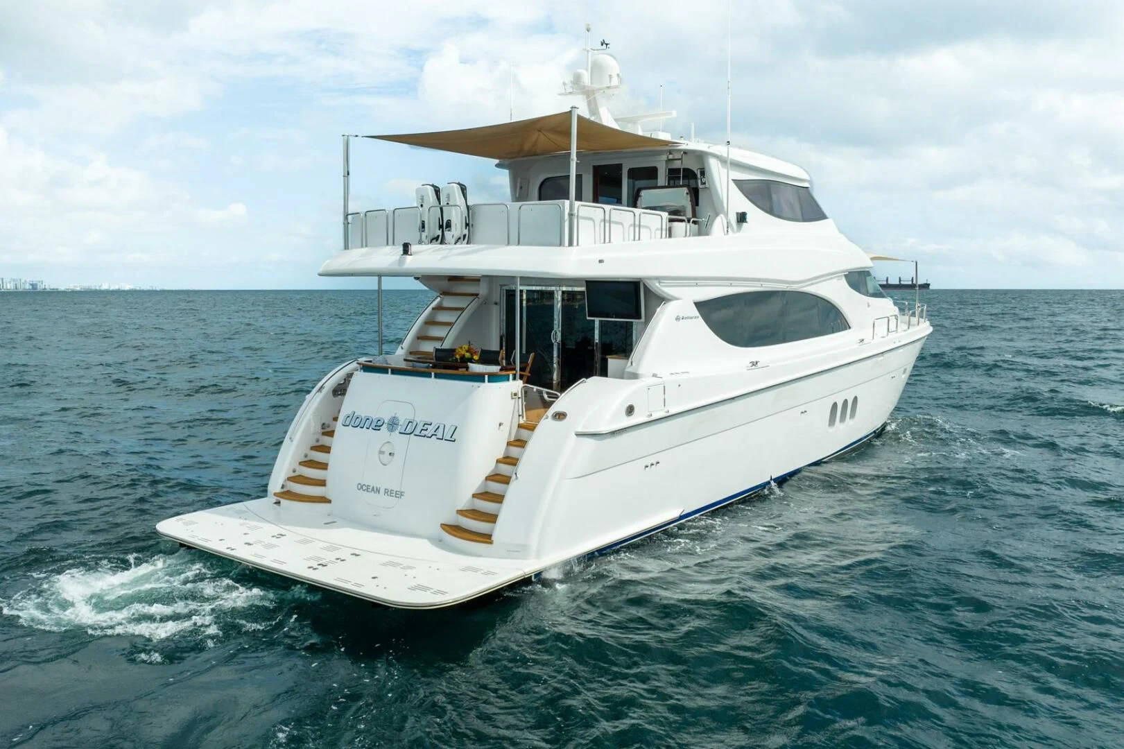 a boat on the water aboard RITZ SEA Yacht for Sale