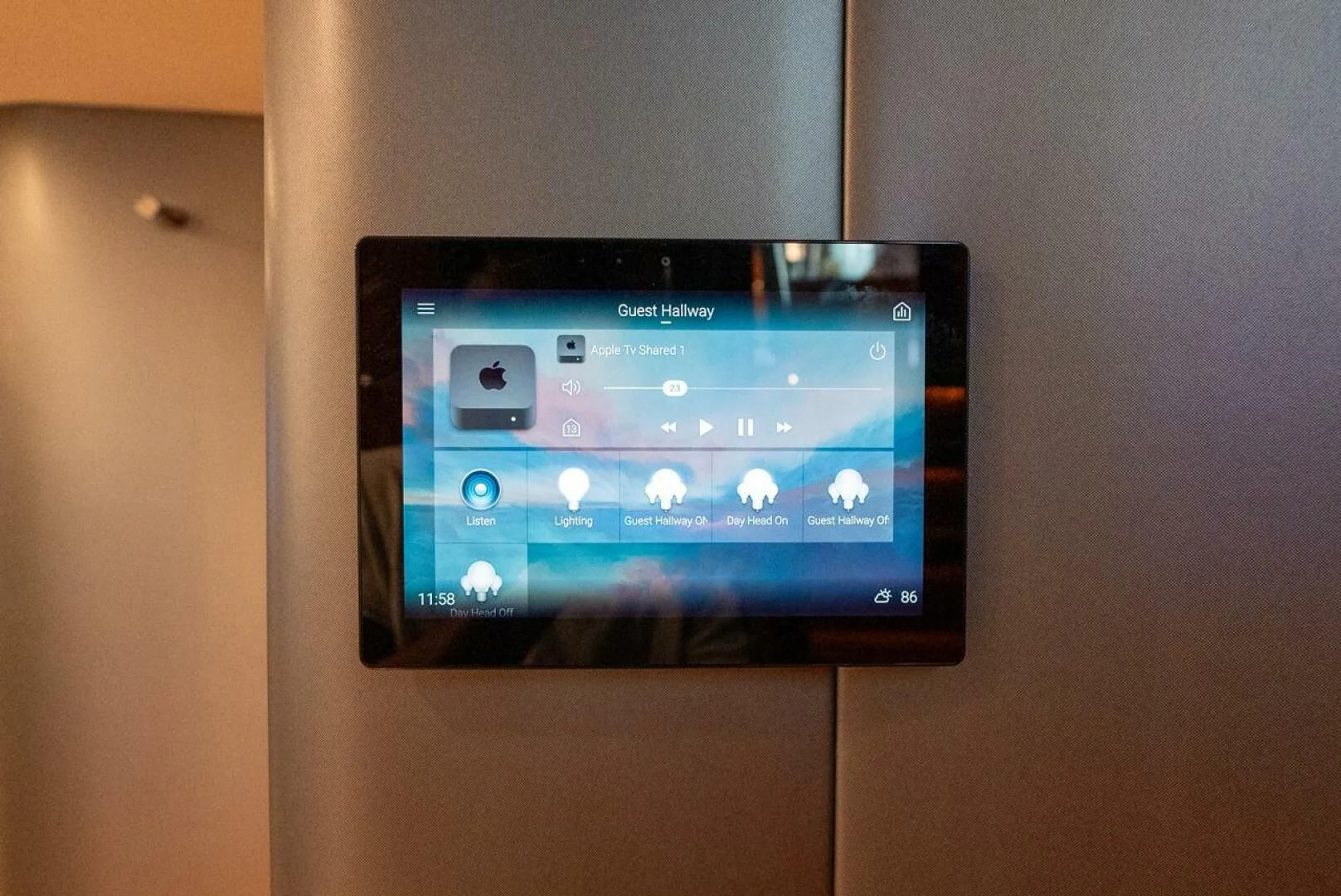 a rectangular electronic device aboard RITZ SEA Yacht for Sale