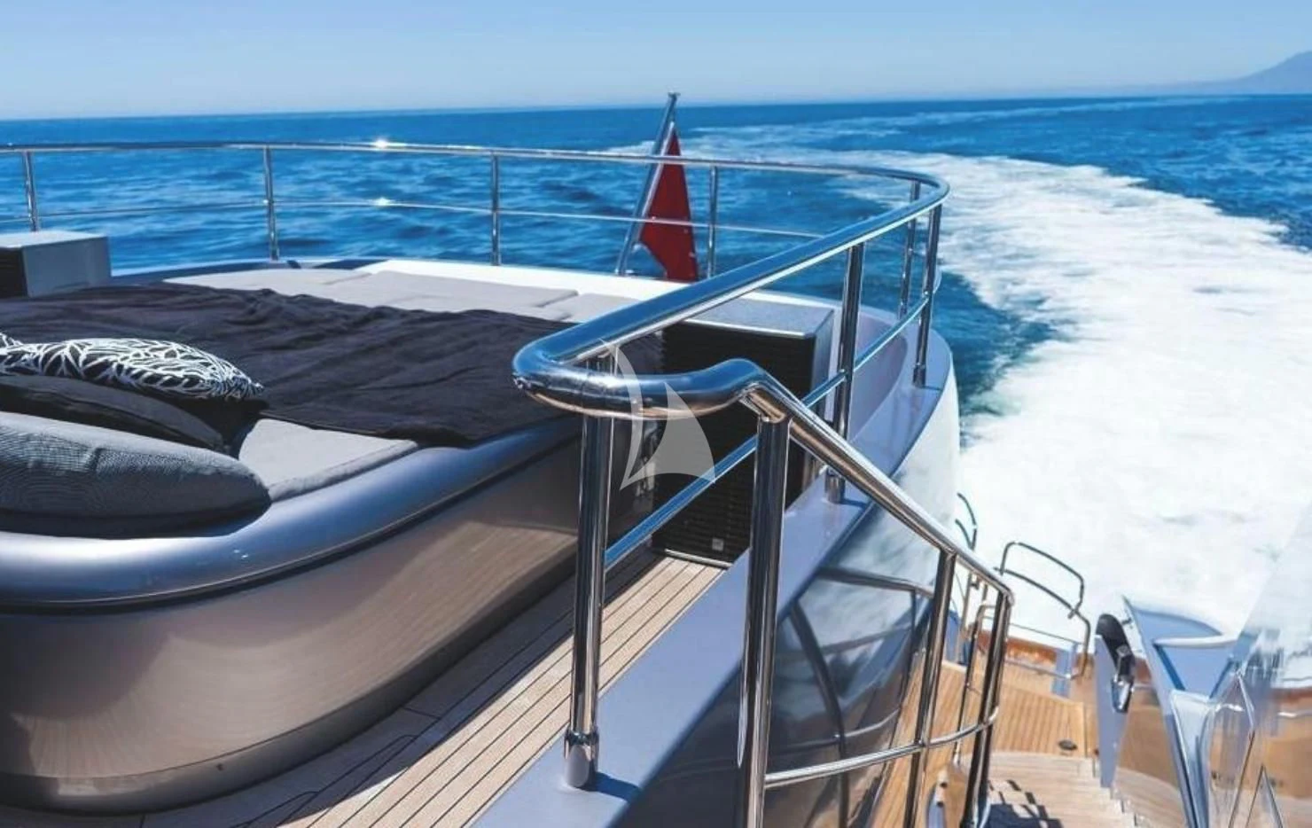 a boat on the water aboard MATSU Yacht for Sale