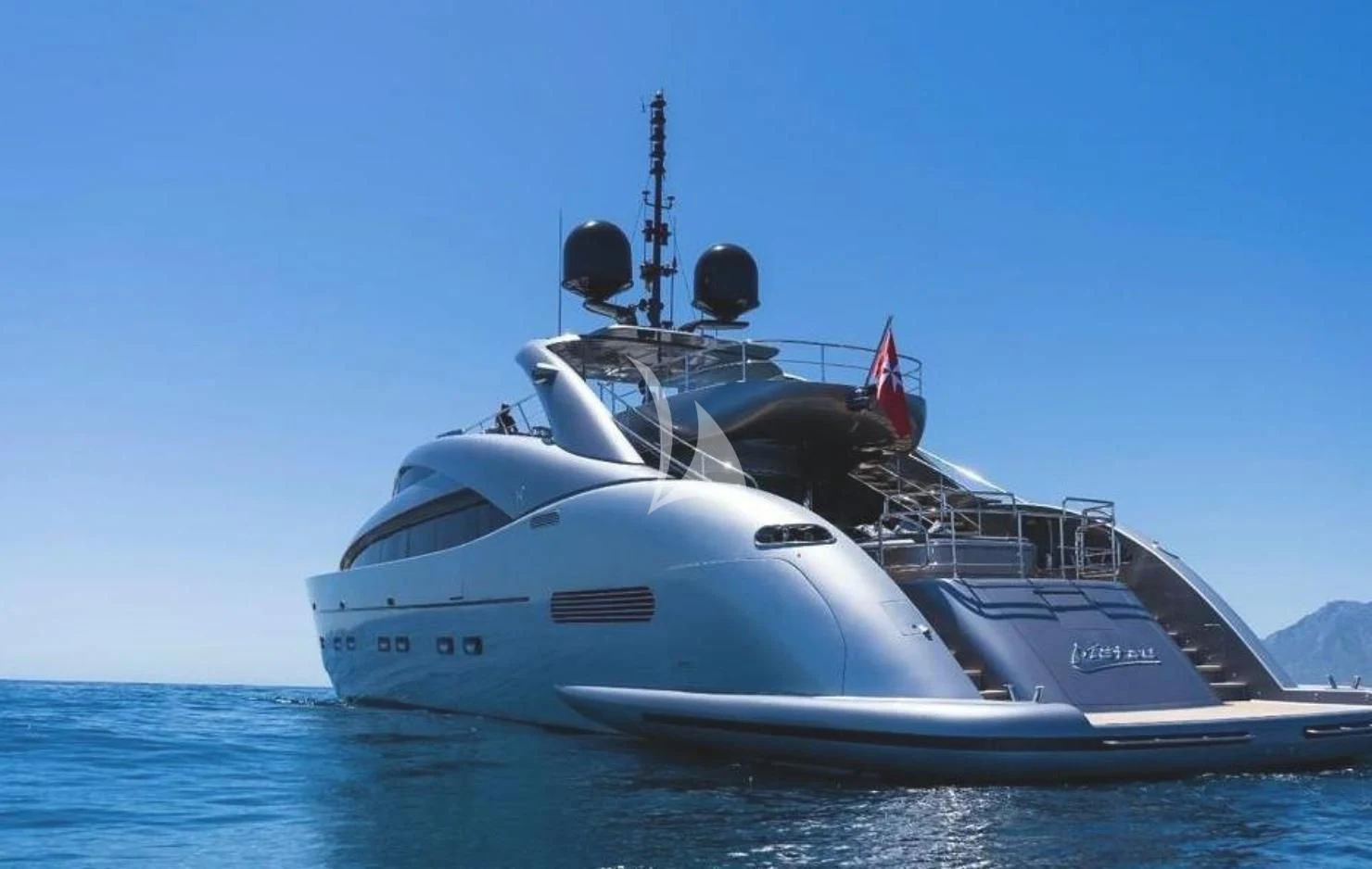 a boat in the water aboard MATSU Yacht for Sale