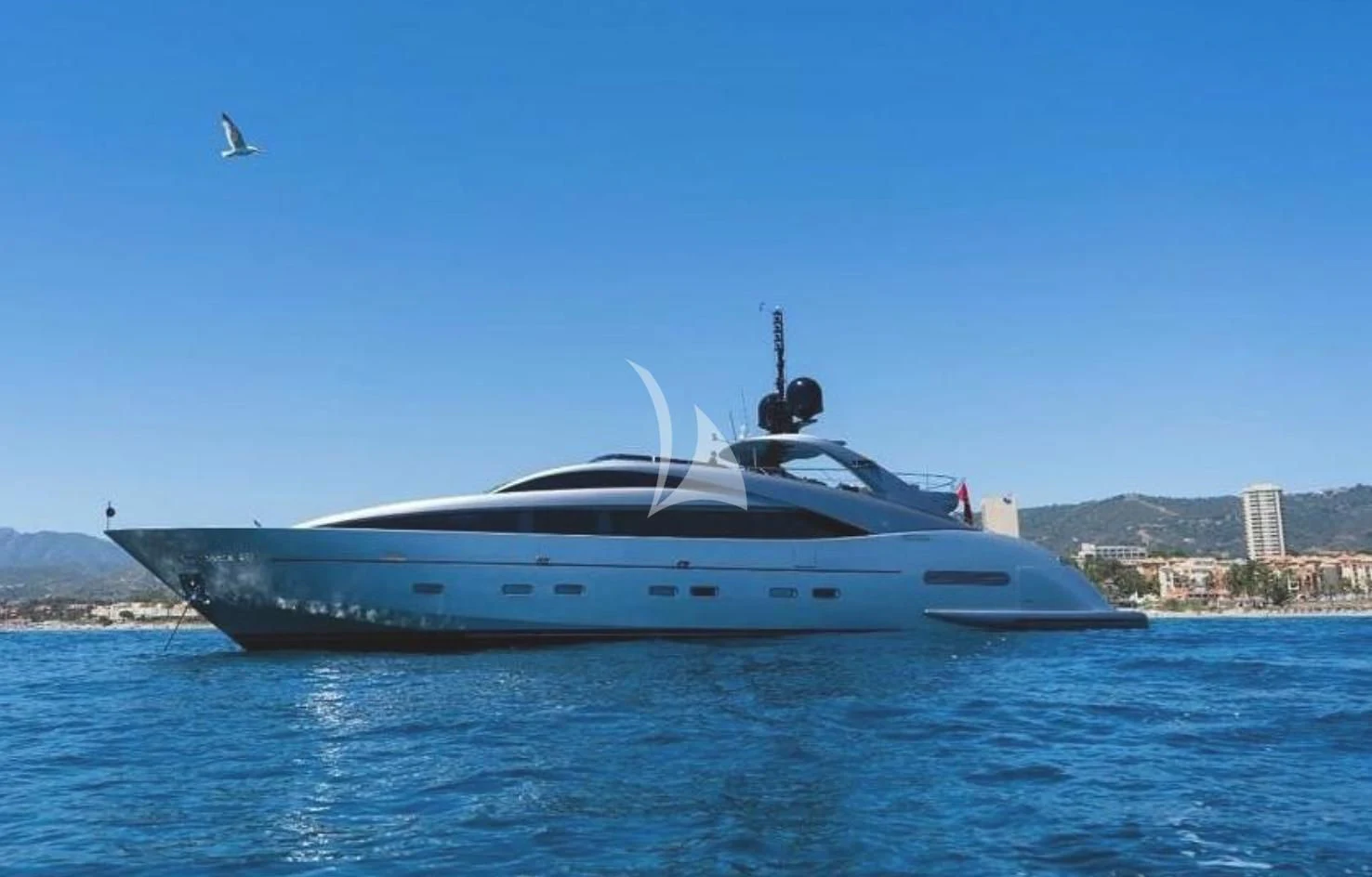 a boat on the water aboard MATSU Yacht for Sale