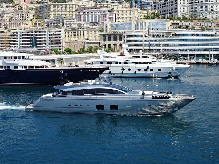 a couple of boats in the water aboard GRACE Yacht for Sale
