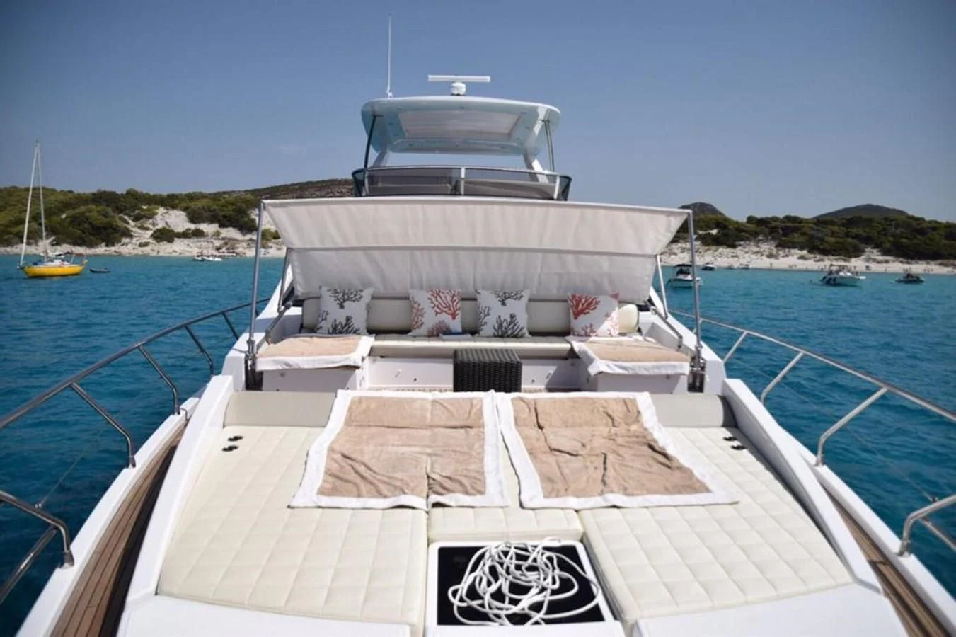 a boat on the water aboard PAVIMAR II Yacht for Sale