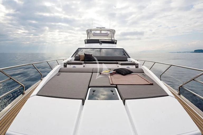 a boat on a body of water aboard PAVIMAR II Yacht for Sale