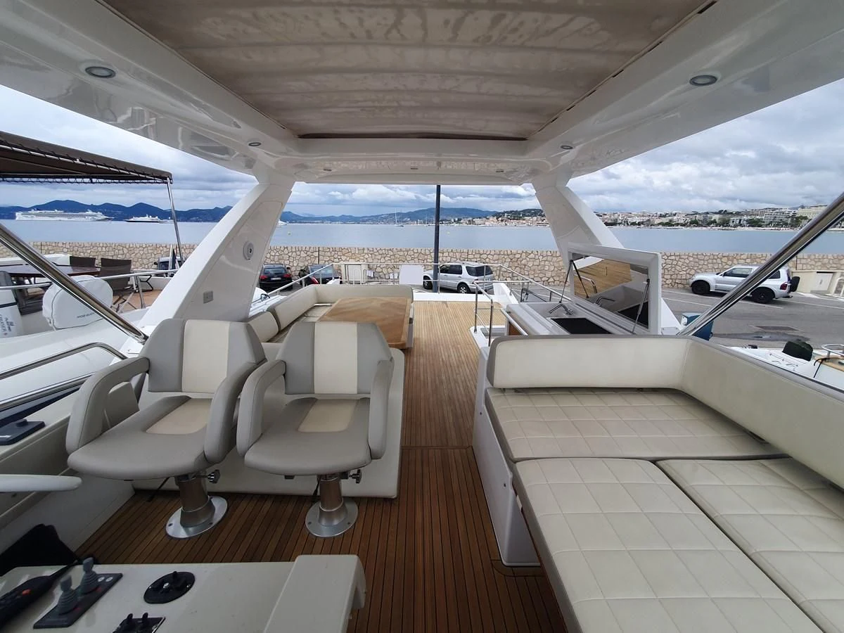 a boat on the water aboard PAVIMAR II Yacht for Sale