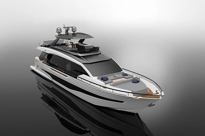 a boat on the water aboard ASTONDOA AS8/02 Yacht for Sale