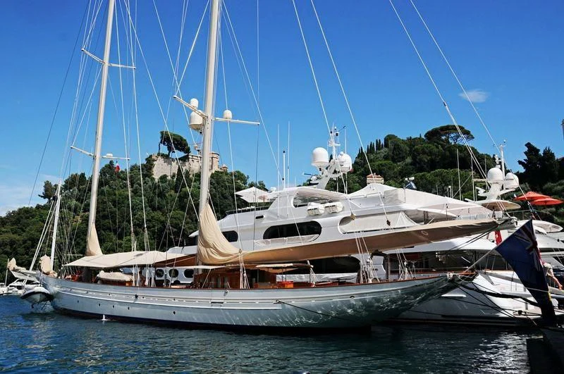 a boat on the water aboard ADELA Yacht for Sale