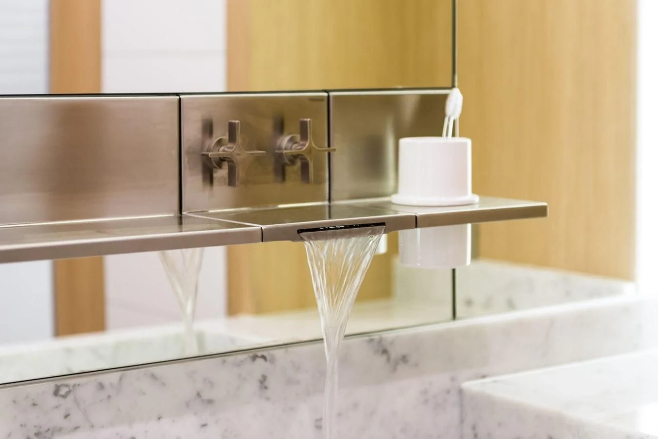 a couple of people on a shelf aboard O NOSO UNO Yacht for Sale