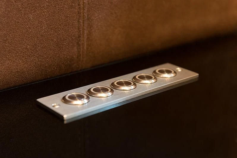 a video game console aboard O NOSO UNO Yacht for Sale