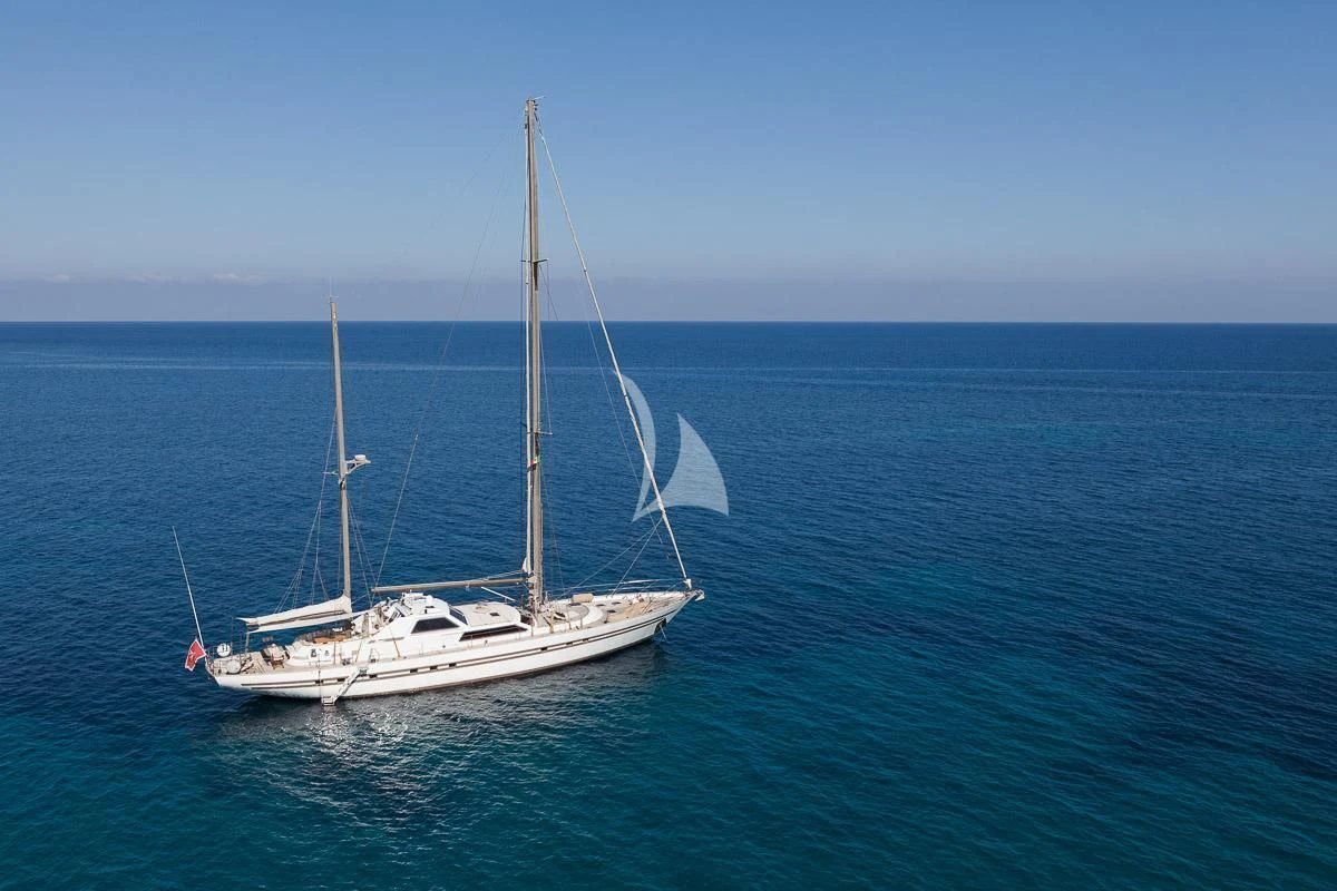 a boat in the water aboard LOTTY Yacht for Sale