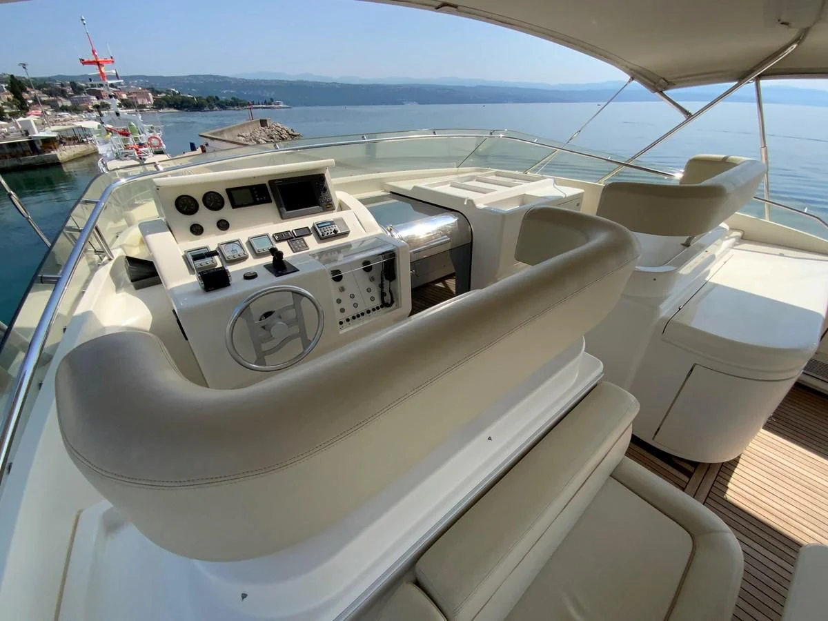 a boat on the water aboard GEMINI Yacht for Sale
