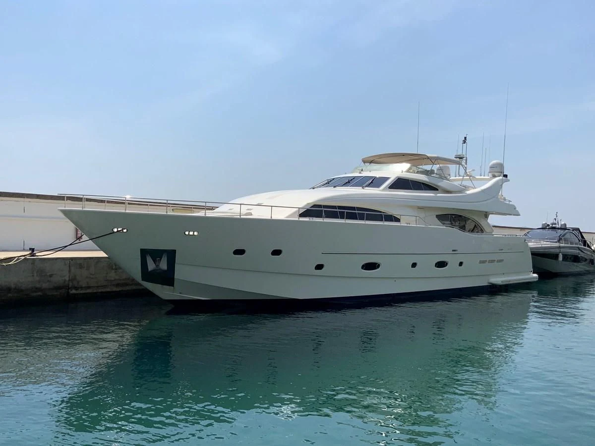 a couple of boats in the water aboard GEMINI Yacht for Sale