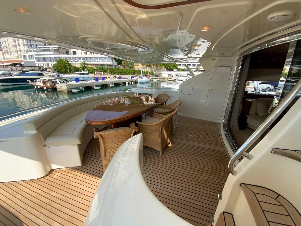 inside of a boat aboard GEMINI Yacht for Sale