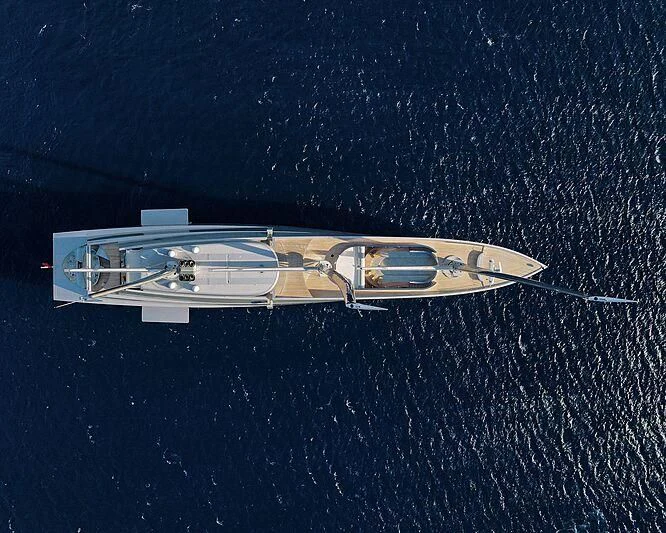 a boat in the water aboard SAILING YACHT A Yacht for Sale