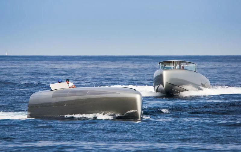a couple of boats in the water aboard SAILING YACHT A Yacht for Sale