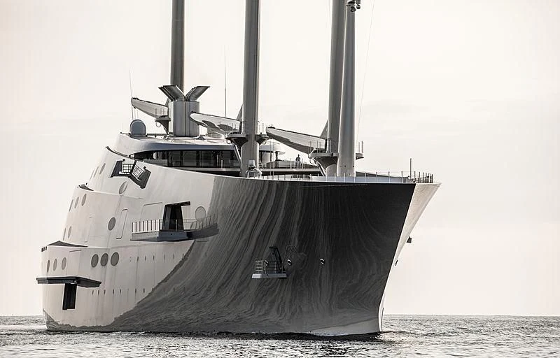 a large ship in the water aboard SAILING YACHT A Yacht for Sale