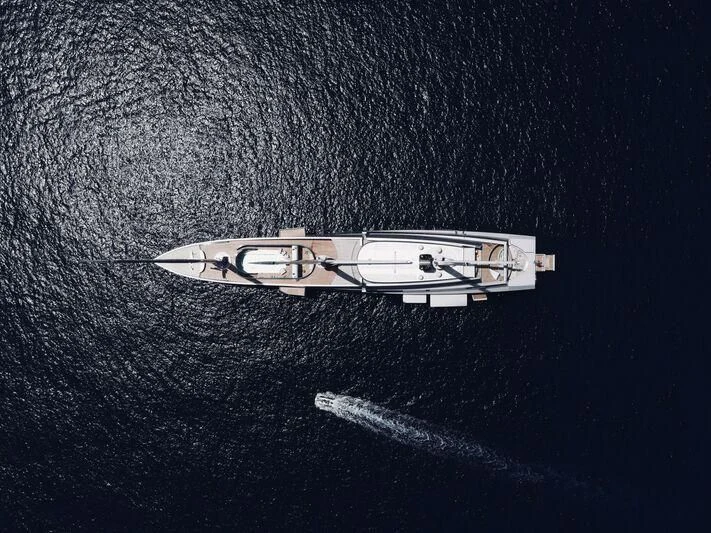 a couple of boats in the water aboard SAILING YACHT A Yacht for Sale