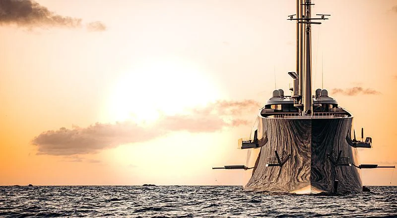 a large ship in the water aboard SAILING YACHT A Yacht for Sale