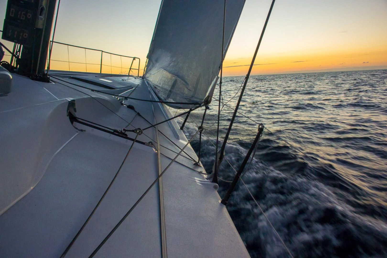 a boat on the water aboard PROSPECTOR Yacht for Sale