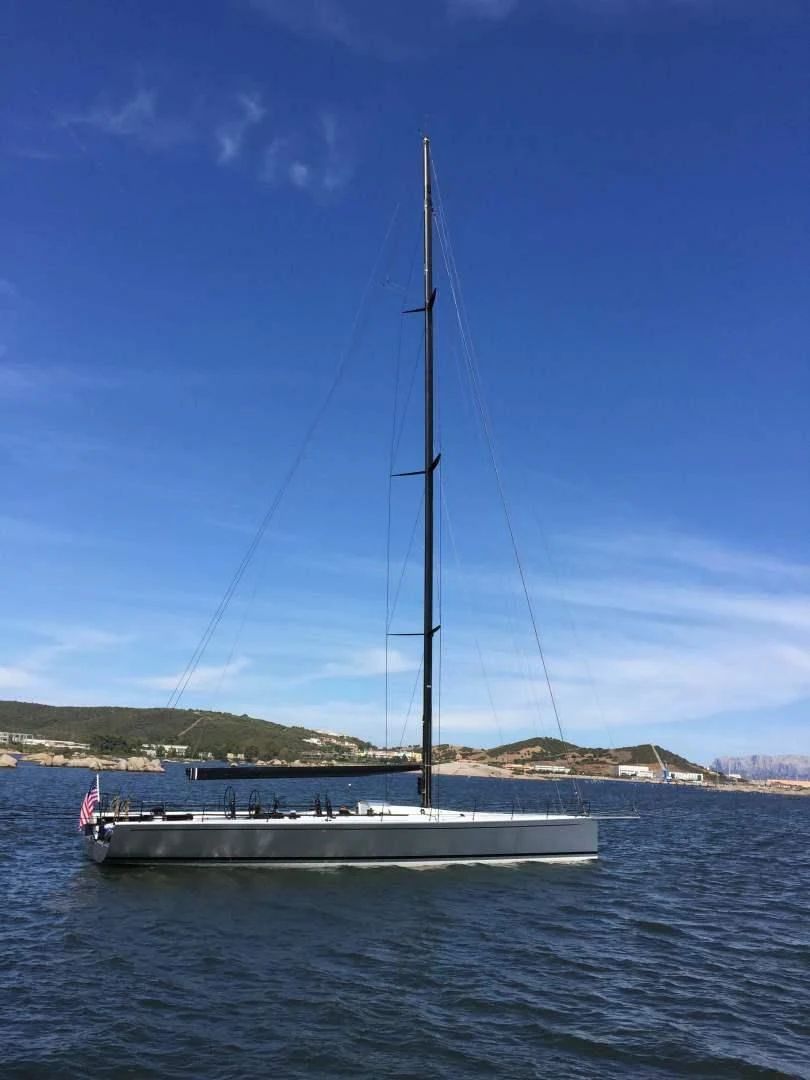 a sailboat on the water aboard PROSPECTOR Yacht for Sale